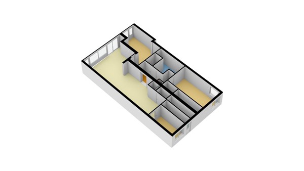 Floorplan - Coolhavenstraat 31a, 3024 TD Rotterdam